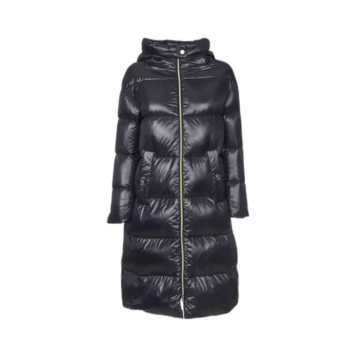 Herno Padded Zip-Up Long-Sleeved Coat