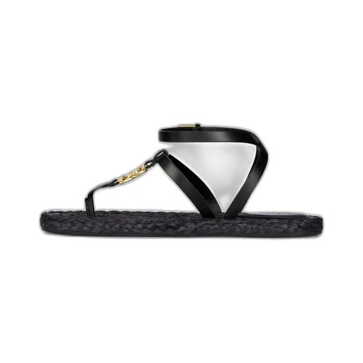 Givenchy 4G Plaque Raffia Sandals