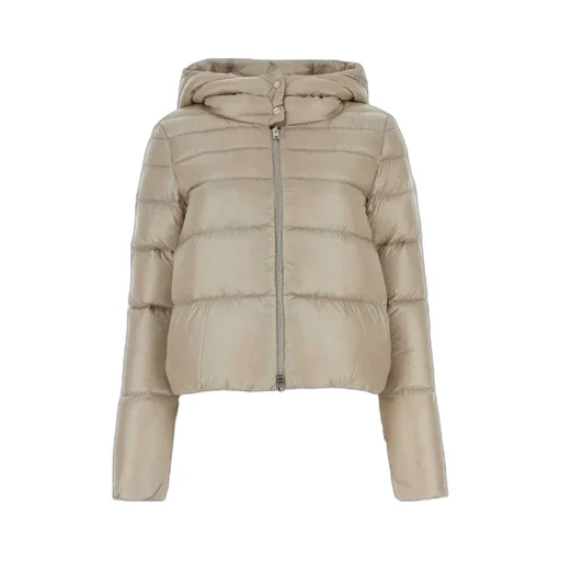 Herno Zip-Up Hooded Puffer Jacket