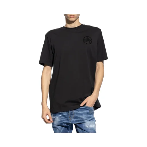 Dsquared2 Logo Patch Crewneck T-Shirt