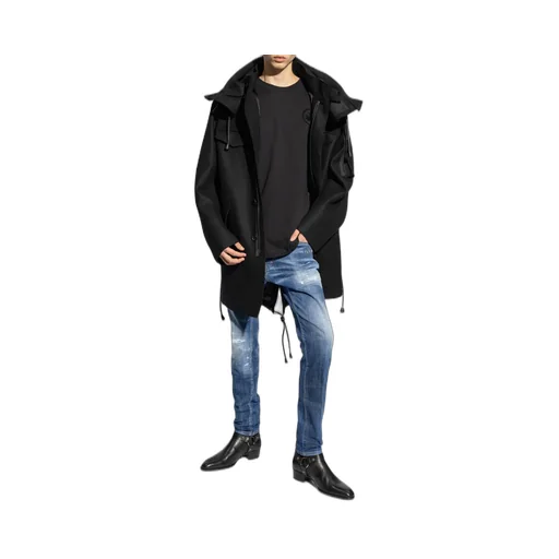 Dsquared2 Logo Patch Crewneck T-Shirt