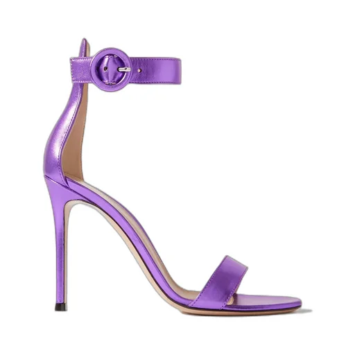 Round-Headed High-Heeled Sandals