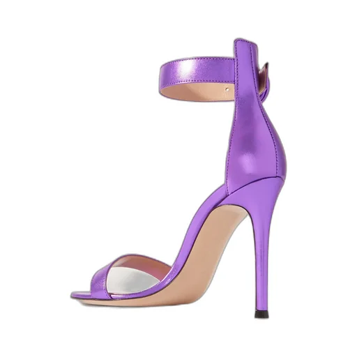 Round-Headed High-Heeled Sandals