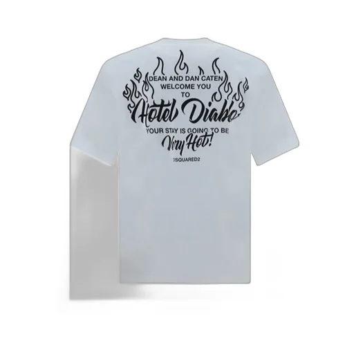 Dsquared2 Logo Printed Crewneck T-Shirt
