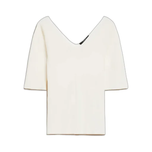 Weekend Max Mara V-Neck Half-Sleeved Jumper