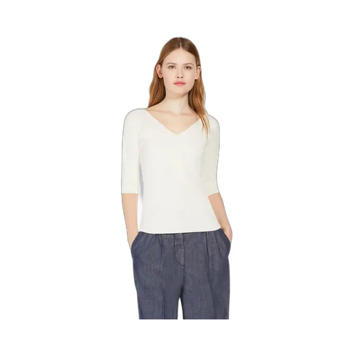Weekend Max Mara V-Neck Half-Sleeved Jumper