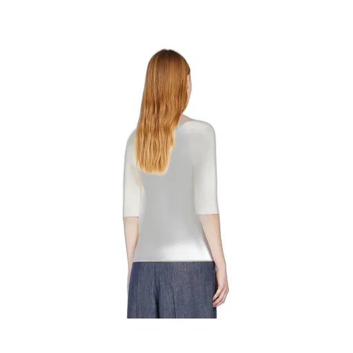 Weekend Max Mara V-Neck Half-Sleeved Jumper