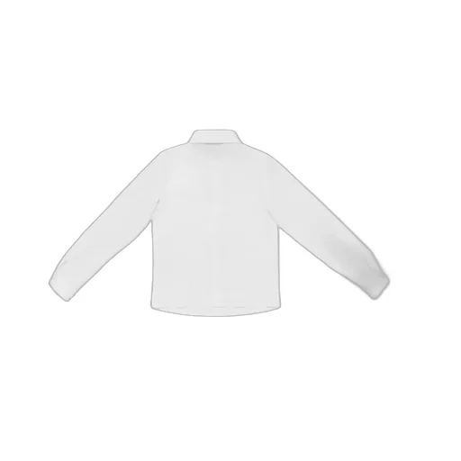 Fendi Kids Long Sleeved Buttoned Poplin Shirt