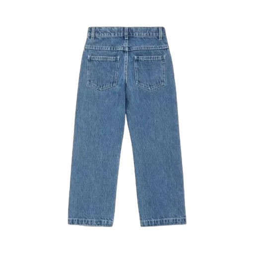 Fendi Kids Logo Embroidered Straight-Leg Jeans