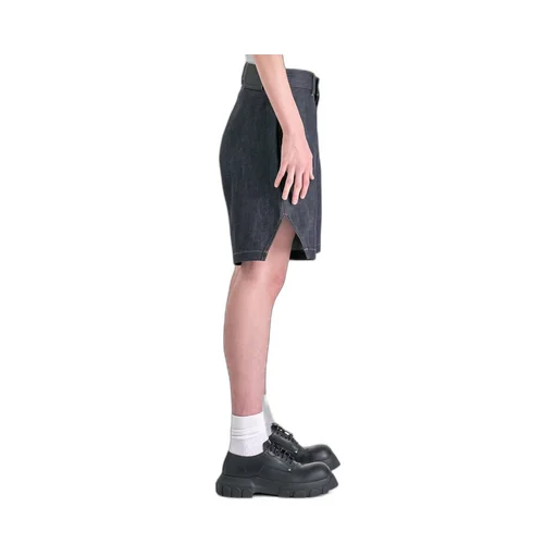 Rick Owens Drkshdw Denim Bermuda Shorts