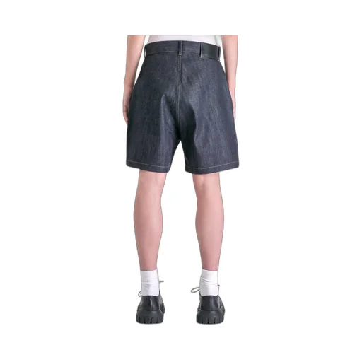 Rick Owens Drkshdw Denim Bermuda Shorts