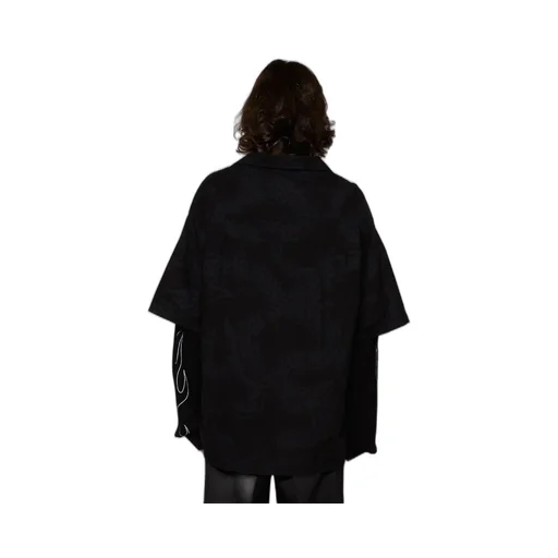 Givenchy Layered Collared Buton-Up Shirt