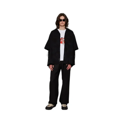 Givenchy Layered Collared Buton-Up Shirt