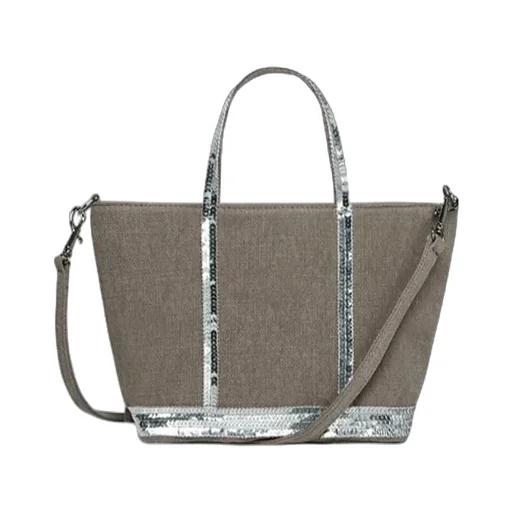Cabas Tote Zippered Crossbody Bag