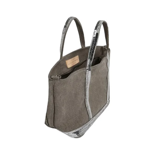 Cabas Tote Zippered Crossbody Bag
