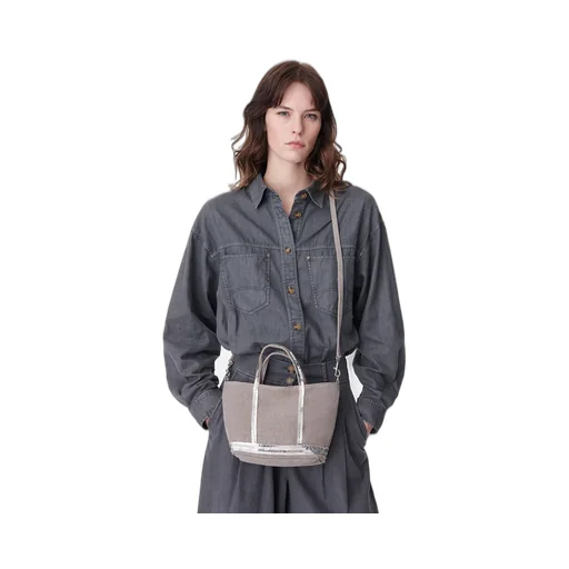 Cabas Tote Zippered Crossbody Bag