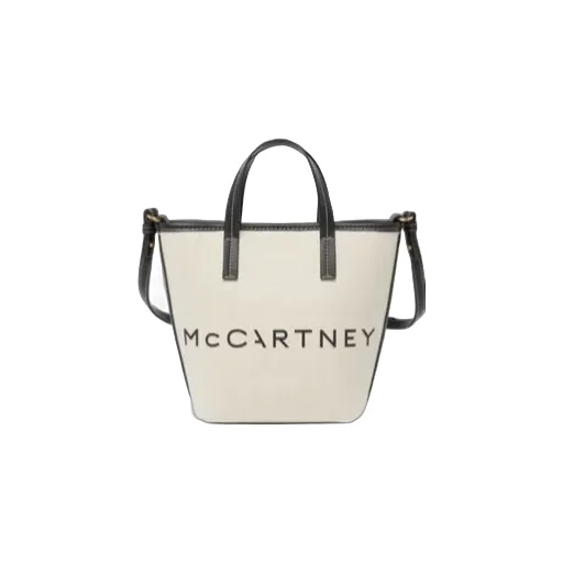 Stella Mccartney Logo-Printed Top Handle Bag