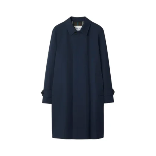 Long Gabardine Car Coat