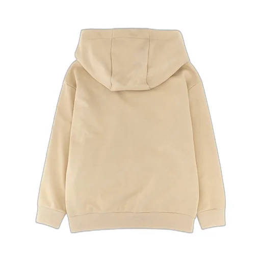 Fendi Kids Logo Patch Zipped Hoodie