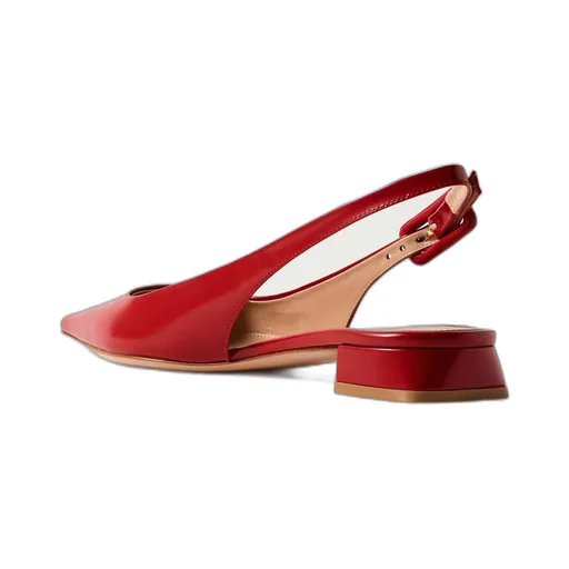Open-Heeled Flats
