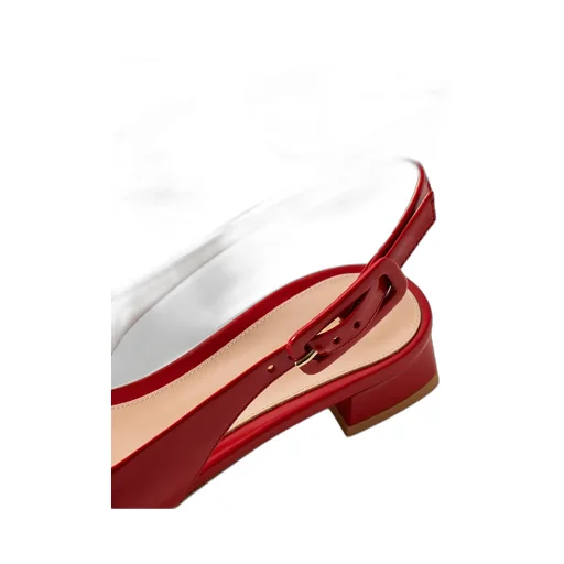 Open-Heeled Flats