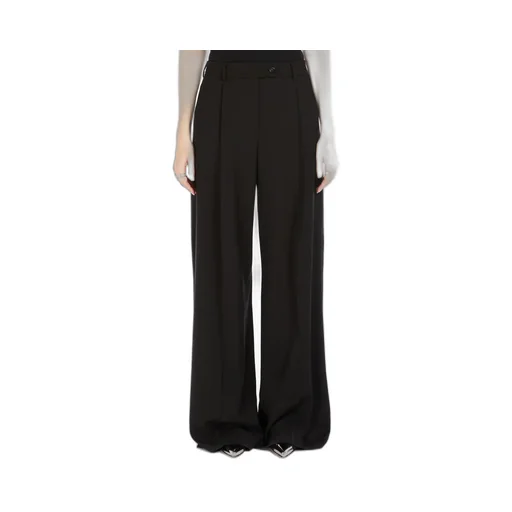 Sportmax Button Detailed Straight Leg Pants