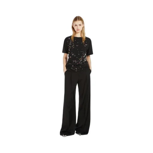 Sportmax Button Detailed Straight Leg Pants