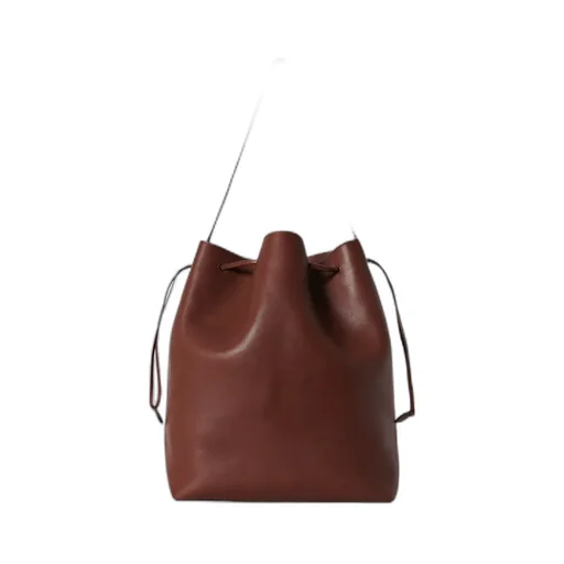 The Row Belvedere Drawstring Bucket Bag
