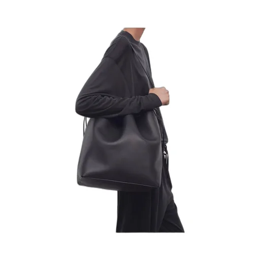 The Row Belvedere Drawstring Bucket Bag