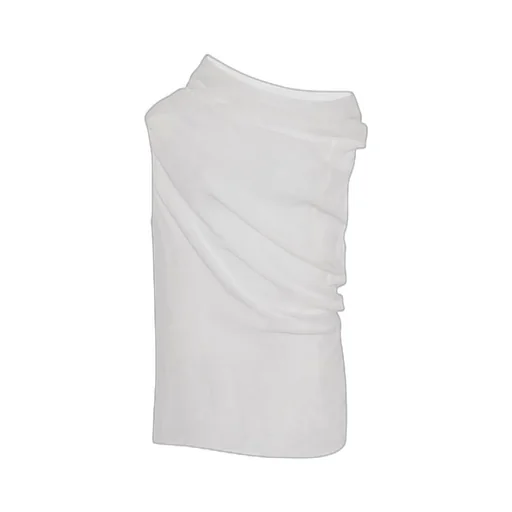 The Row Aria Twist-Detailed Top
