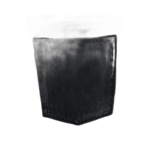 Saint Laurent Logo Patch Straight Leg Jeans