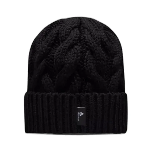 Moncler Logo Patch Knit Beanie