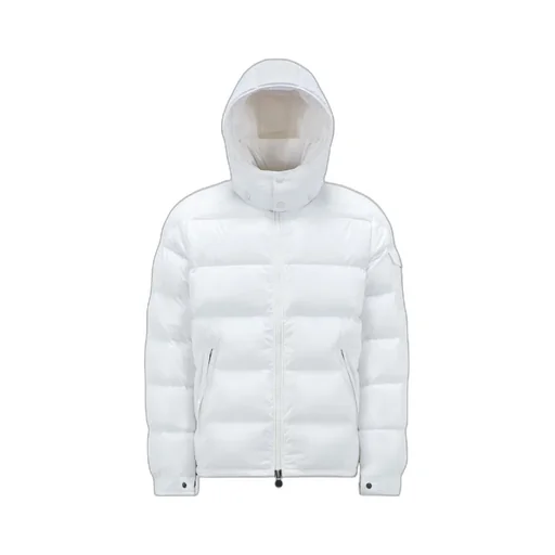 Moncler Maya Hooded Zip-Up Padded Jacket