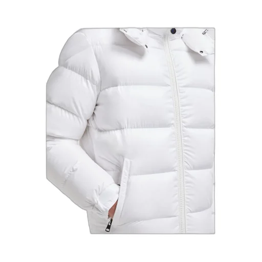 Moncler Maya Hooded Zip-Up Padded Jacket