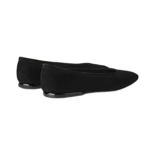 Loro Piana Round Toe Slip-On Flat Shoes