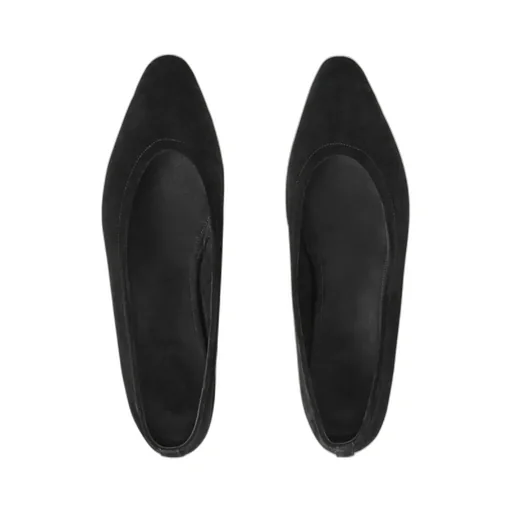 Loro Piana Round Toe Slip-On Flat Shoes