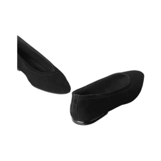 Loro Piana Round Toe Slip-On Flat Shoes