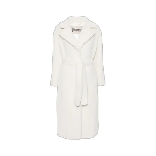 Herno Long-Sleeved Belted Coat