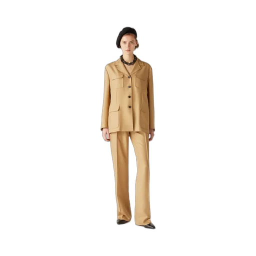 Loro Piana Edward Belted Trousers