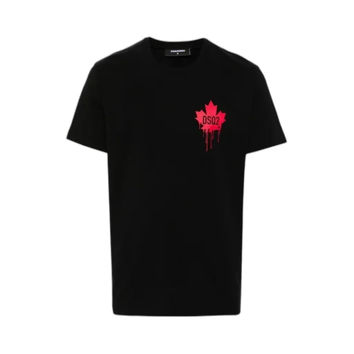 Dsquared2 Logo Printed Crewneck T-Shirt