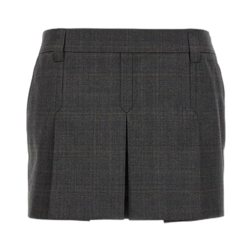 Prince Of Wales Check Miniskirt