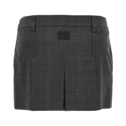 Prince Of Wales Check Miniskirt