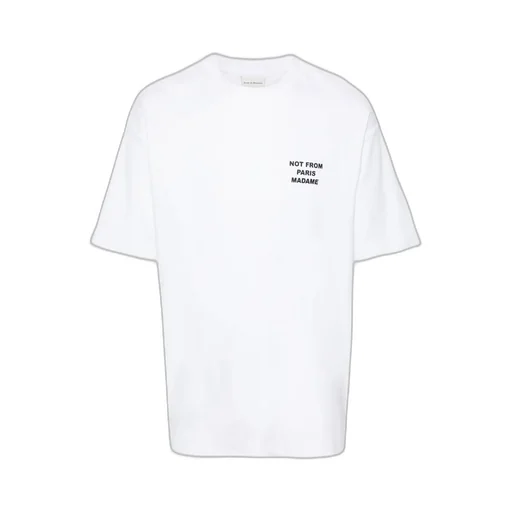 Drle De Monsieur Slogan Print T-Shirt