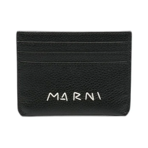 Marni Logo Detailed Card Case