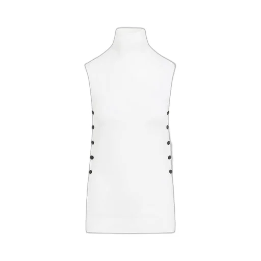 Giorgio Armani Mock-Neck Knitted Top