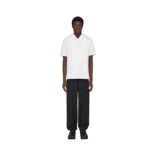 Givenchy Metal Clip Short-Sleeved Polo Shirt