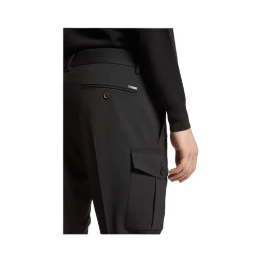 Dsquared2 Mid-Rise Tapered Cargo Trousers