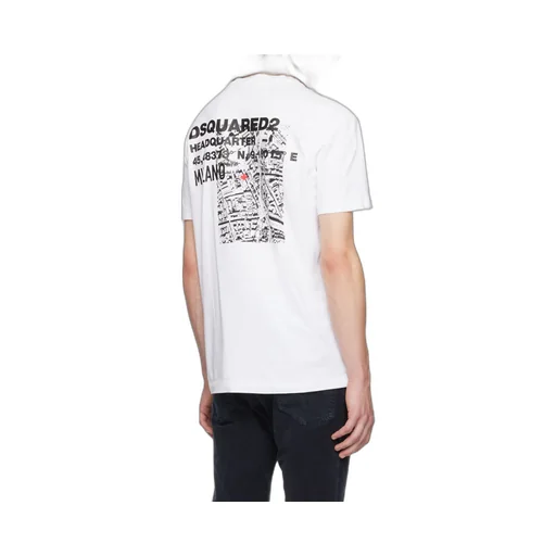Dsquared2 Logo Printed Crewneck T-Shirt