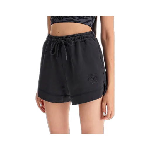 Ganni Logo Shorts