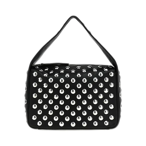 Khaite Elena Stud Embellished Shoulder Bag